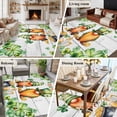 thumbnail image 5 of St. Patrick's Day Area Rugs 8'x10', Small Throw Rugs for Living Room Patio, Green Gnomes Lucky Shamrocks Grey Farm Wooden Indoor Outdoor Rug Non-Slip Low Pile Carpet Runner Reversible Floor Mats, 5 of 8