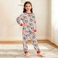 thumbnail image 2 of FUZHIQ Christmas Outfits for Girls, 2 Piece Outfit Sets Boys Girls Christmas Tree Print Long Sleeve Tee and Pants Set Round Neck Girls Fall Outfits, 2 of 6