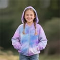 thumbnail image 5 of e Kawaii Tie Dye Warm Thick Fuzzy Hooded Brunch Outfit for Children Boy Girl Fall Winter Long Sleeve Fleece Lined Wool Jackets Hoods Outfits Sweatshirts Kid 2026 7 Years, 5 of 5