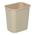 thumbnail image 3 of Highmark Wastebasket, 7 Gallons, 15 1/4in.H x 10 1/2in.W x 14 1/2in.D, Beige, WB0190, 3 of 4