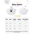 thumbnail image 2 of 1-6T Toddler Girls Boys Ghost Cape Costume Kids Baby Halloween Hooded Cloak Party Trick-or-Treating Cosplay, 2 of 8
