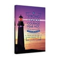 thumbnail image 4 of Scripture Walls  Be Strong and of a Good Courage Deuteronomy 31:6 Lighthouse Bible Verse Canvas Christian Wall Art Ready to Hang Unframed, 4 of 9