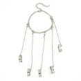 thumbnail image 1 of Chain Finger Rings Bracelet, Fadeless Cool Silver Bracelet  Chain  for Party, 1 of 8