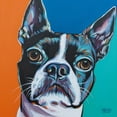 thumbnail image 2 of Vitaletti, Carolee 26x26 Black Ornate Wood Framed with Double Matting Museum Art Print Titled - Dog Friend III, 2 of 4