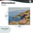 thumbnail image 4 of Stupell Industries Traditional Where Mountains Meet Sea Canvas Art, 20 x 16, by Svetlana Aleynikova, 4 of 8