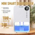 thumbnail image 3 of Electric Petite Dehumidifiers Portable Purification Airs Dryer for Small Spaces, 3 of 5