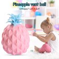 thumbnail image 2 of Sywqhk Adorno artesanal de juguete para aliviar el estrés con bola de piña para niños (rosa S) Sywqhk Alta Calidad, 2 of 7