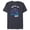 Navy Heather, variant on Black Panther Family Party Mom of the Birthday Boy - Short Sleeve Blended T-Shirt for Adults - Customized-Ocean Blue