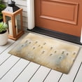 thumbnail image 4 of 2x3 Ft Entryway Area Rug, Watercolor Dandelion Kitchen Rug Runner Washable Floor Mat, Farmhouse Pastoral Flowers Plants Non Slip Indoor Door Mat Throw Carpet for Bathroom Living Room Bedroom, 4 of 8