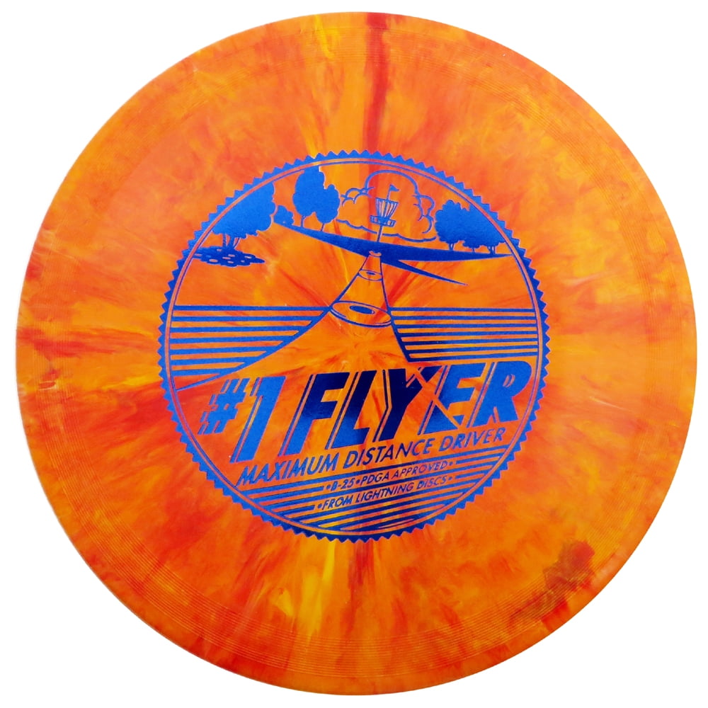 Lightning Golf Discs 1 Flyer Fairway Driver Golf Disc [Colors may vary