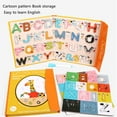 thumbnail image 5 of Wooden Magnetic Alphabet Letters Set | Magnetic Letters for Fridge, Learning Book with Colorful Animal Illustrations | 26-Piece Educational Magnet Kit | Paper Basswood | 18x22x1.5cm | Ziplock Bag, 5 of 9