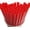 Red, variant on Heart‑Shaped Disposable Plastic Straws, Individually Wrapped Cute Drinking Straws for BFF Day, Cocktail Party, Birthday, Bridal Shower & Wedding Decorations
