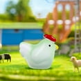 thumbnail image 6 of Ckraxd Mini Luminous Resin Chicken Figurine Cute Hen Potted Decoration for Garden, Aquarium, Party, Home Decor, DIY Miniature Accessories, 6 of 6