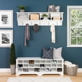 thumbnail image 6 of Prepac Hanging Entryway Wall Shelf, 60" Wide, 6 of 10