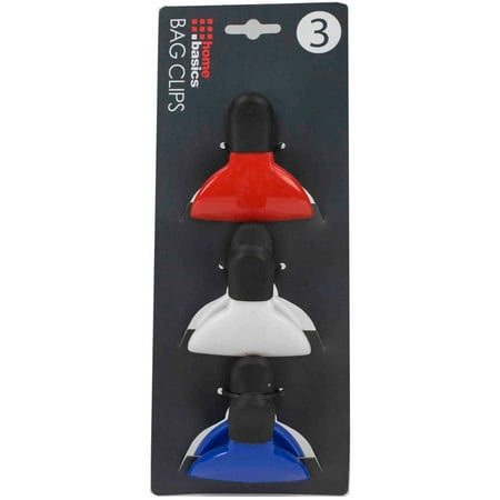 

Home Basics Plastic 3-Pack Bag Clips