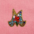 thumbnail image 3 of Christmas Letters Keychain 26 Letters Rhinestone Pendant, 3 of 8