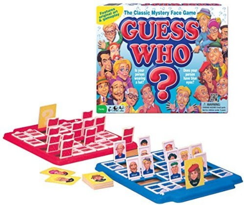 GUESS WHO WHATS THEIR NAME BOARD GAME 48 CHARACTERS FUN GUESSING CHILDRENS KIDS 