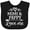 AB-Black, variant on Inktastic Mimi and Pappy Love Me Boys or Girls Baby Bib