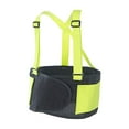 thumbnail image 6 of Cordova Safety Products High-Visibility Adjustable Back Support Belt with Attached Suspenders, XX-Large, Lime, 6 of 6