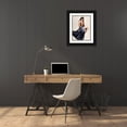 thumbnail image 3 of Haal, Van 15x18 Black Ornate Wood Framed with Double Matting Museum Art Print Titled - Seated Beauty I, 3 of 4
