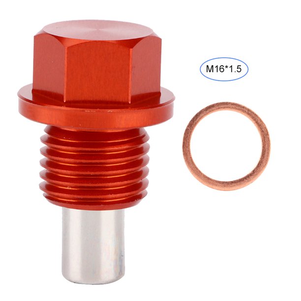 Modificación magnética de la aleación de aluminio del tornillo con tapón de drenaje de aceite Jadeshay A