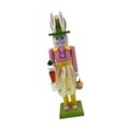 thumbnail image 5 of LeeQinersw Easter Bunny Nutcracker Decor Nutcracker Figure Easter Decoration Ornament for Party Decor Festive Home Shelves Office Pink, 5 of 9