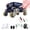 Orange, variant on Nieyigj Remote Control Spray Car, 2.4GHz 360 Degree Rotating Gesture Sensor Electric Robot Toy with Lights Music 1 Battery, Green (11.02 inches / 28 cm)