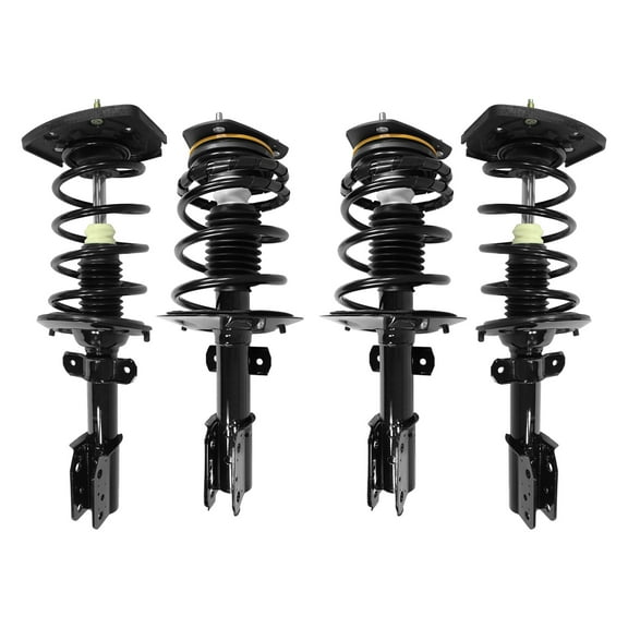 Unity Automotive Front & Rear Complete Strut Assembly Kit Fits 2004-2008 Pontiac Grand Prix, 4-11024-15313-001