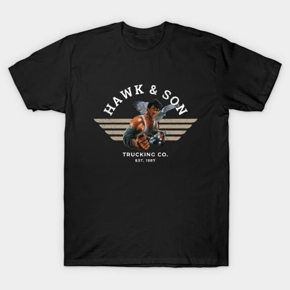 Hawk & Son Trucking Co. Est. 1987 Vintage Movie, H17815 Unisex T-Shirt, Up to 5XL Available