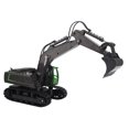 thumbnail image 1 of Excavadora RC de aleación, Excavadora con control remoto 1:18 Excavadora RC Juguetes Excavadora con control remoto Características líderes en su clase, 1 of 9