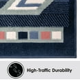 thumbnail image 3 of Home Dynamix Premium Sagrada Southwestern Geometric Area Rug Blue/Grey, 5'2"x7'4", 3 of 9