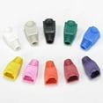 thumbnail image 1 of ACCL Color Boots for RJ45 Plug Yellow 100pk, 3 Pack, 1 of 1