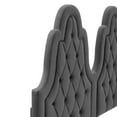 thumbnail image 5 of Modway Alexandria Tufted Performance Velvet Twin Platform Bed in Charcoal, 5 of 10