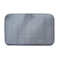 thumbnail image 2 of Cobblestone- Embossed Bathroom Bath Mat Non-slip Carpets In Wash Basin Bathtub Side Floor Rug Shower Room Doormat Memory Foam Pad, 2 of 8