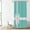 Valentine''s Day Love Turquoise Love Blueb, variant on Teal Christmas Elegant Decorative Shower Curtain, White Turquoise Bathroom Décor Polyester Fiber Waterproof with Plastic Rings for Shower Stall Bathtubs 72 x 36 in