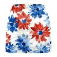 thumbnail image 3 of Yotami Skorts for Women Plus Size Summer Hight Waisted Athletic Skirted Shorts Trendy Casual Floral Print Tennis Skorts Multicolor, W30 L18, 3 of 3