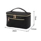 thumbnail image 4 of Organizador de cosméticos Fernando bolsa de almacenamiento de viaje cremalleras dobles duraderas Negro, 4 of 8
