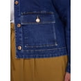 thumbnail image 4 of Terra and Sky Women's Plus Denim Lady Jacket, Sizes 0X-4X, 4 of 6