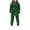 Green, variant on Halloween Hoodies for Teen Girls 2 Piece Tracksuit Funny Cute Long Sleeve Hooded Sweatshirt Fall Winter Casual Fleece Sweatpants (Green, 13-14 Years)