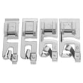 thumbnail image 2 of 4Pcs Straight Stitch Presser Foot Sewing Machine Spare Parts Accessories Multifunctional Sewing Foot Presser for Most Sewing Machines Sewing Foot, 2 of 6