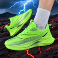 thumbnail image 2 of Bolognifi Men's Sports Shoes Training Running Fans - GREEN_8.5, 2 of 7