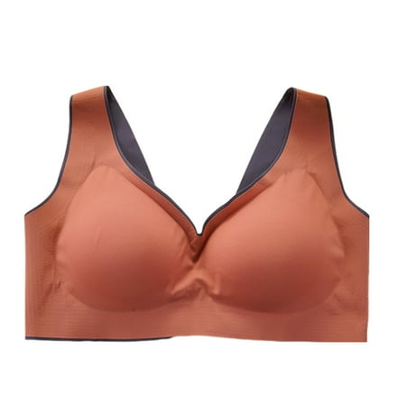 Timegard Sports Bras for Women with Support Full Coverage Wireless Comfortable Summer Workout Gym Bra