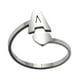 thumbnail image 1 of Anillos de Acero Inoxidable con 26 Letras en Inglés para Niñas Xihbxyly Liquidación de Verano, 1 of 1