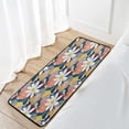 thumbnail image 6 of Dreamtimes 39x20 Inch Area Rug Floral Daisy Pattern Door Mat Washable Non-Slip Throw Floor Carpet Comfort Standing Mat for Kitchen, Floor, Office, Sink, Laundry, 6 of 6