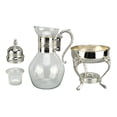 thumbnail image 2 of Ensemble de Cafetière en Verre, Cafetière Turque Vintage avec Filtre en Acier Inoxydable Réutilisable, Cafetière à Verser, Théière, Tasses en Métal, Plateau, 2 of 7