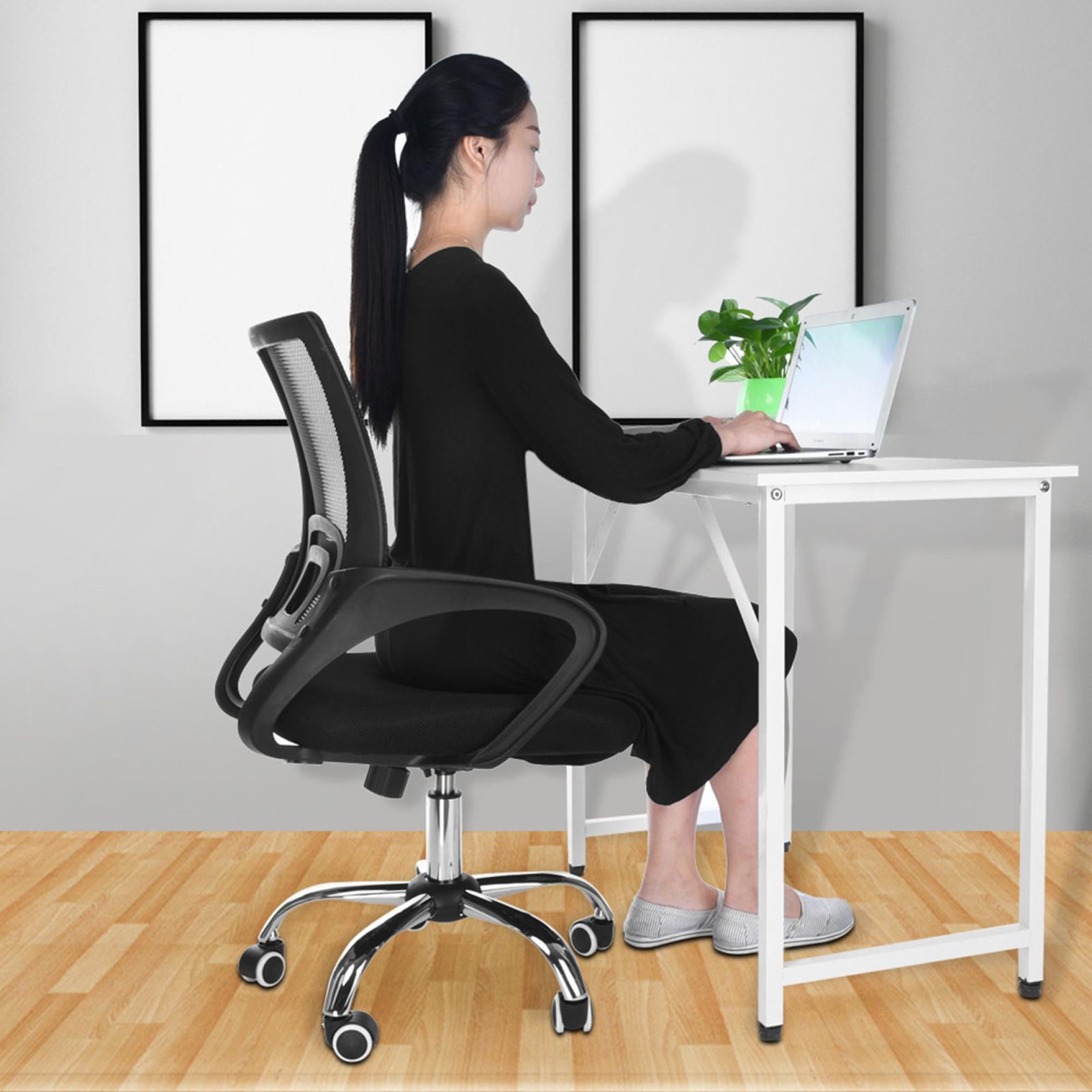 Details about   2 Pc Home Office Mesh Chair Ergonomic Cheap Desk Computer Lumbar Support Armrest