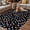 Black, variant on Colorful Polka Dot Outdoor Rug for Patio/Deck/Porch, Non-Slip Large Area Rug 6 x 9 Ft, Modern Minimalist Geometric Black Indoor Outdoor Rugs Washable Area Rugs, Reversible Camping Rug Carpet Runner