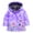 Purple, variant on Kids Baby Raincoats Waterproof with Hood Girls Boys Jacket Outerwear Children Winter Fall Clothes Blue 5 Years