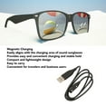 thumbnail image 3 of USB Charging Cord, Portable Black Efficient 2ft Sound Sunglasses Charging Cable  For Frames Soprano For Frames Alto S M, 3 of 8