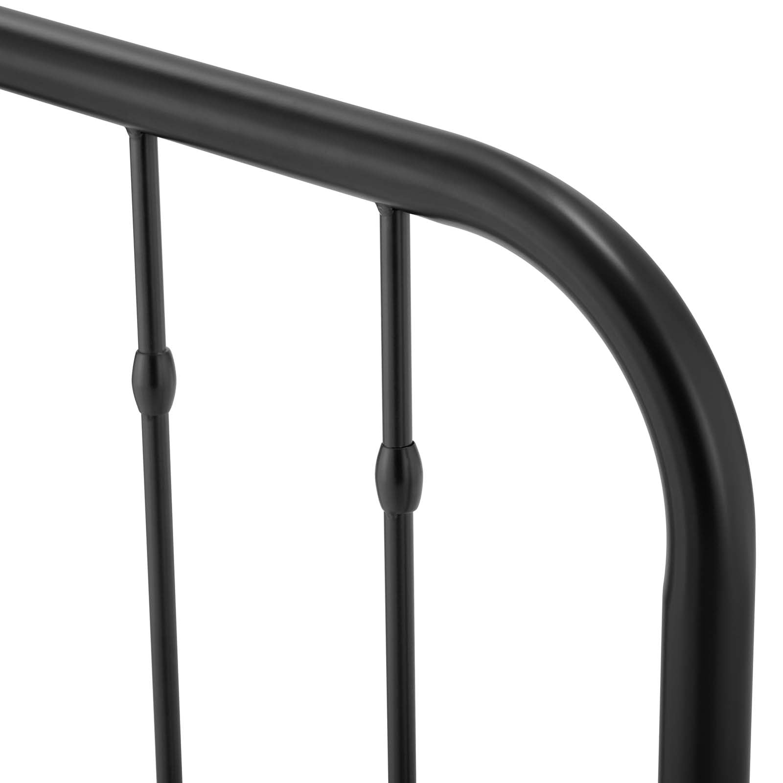 Headboard, Queen Size, Metal, Black, Modern Contemporary Urban Design, Bedroom Master Guest Suite